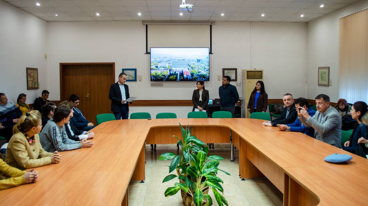 Академична мобилност от Алматинския технологичен университет, Република Казахстан  в Технически университет-Габово